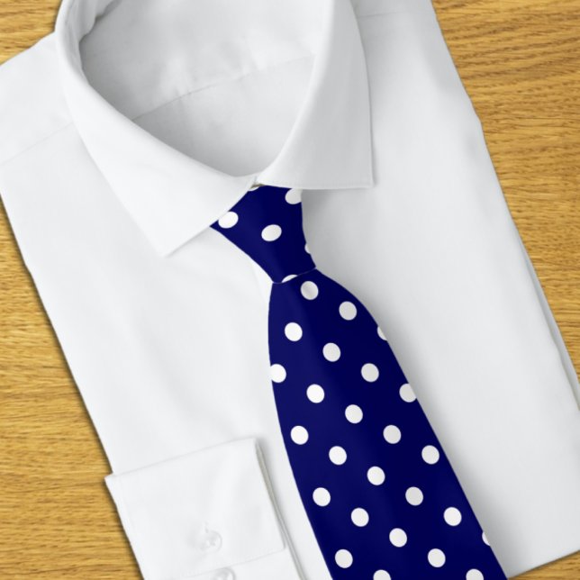 Corbata Lunares Azules (Subido por el creador)