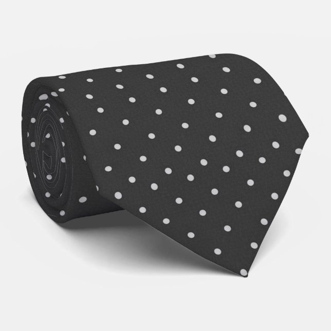 Corbata Lunares Burgundy (Enrollado)