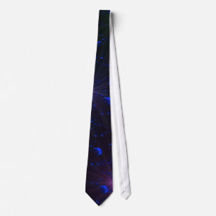 Corbata Lunas azules