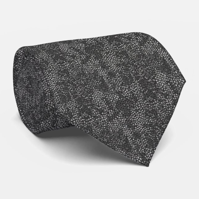 Corbata Luxury Snake Skin Texture Pattern (Enrollado)