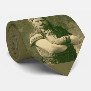 Corbata macho macho macho en sepia