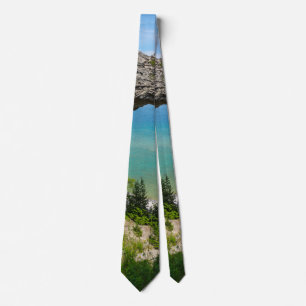Corbata Mackinacs Arch Rock Cuello