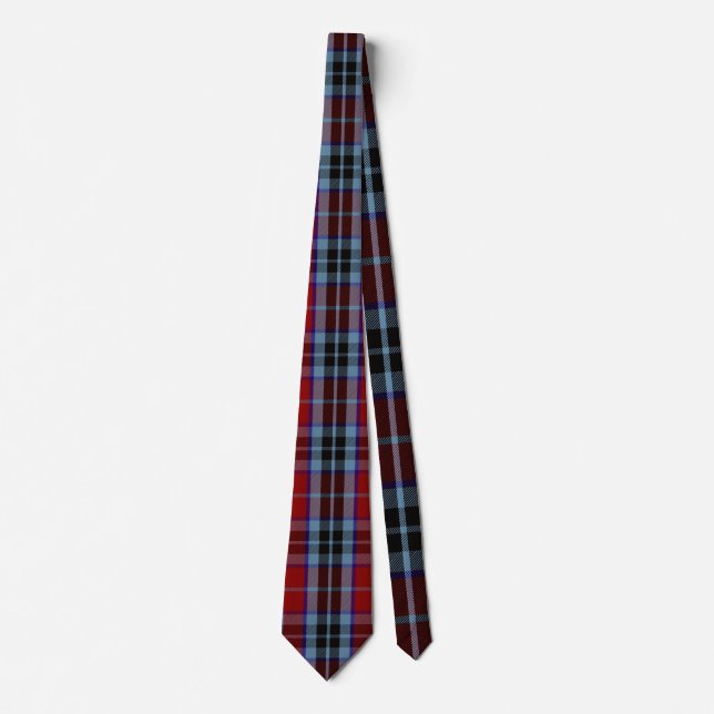 Corbata MacTavish Tartan Print (Anverso)