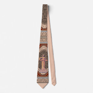 Corbata Madre Armenia, empate de cuello