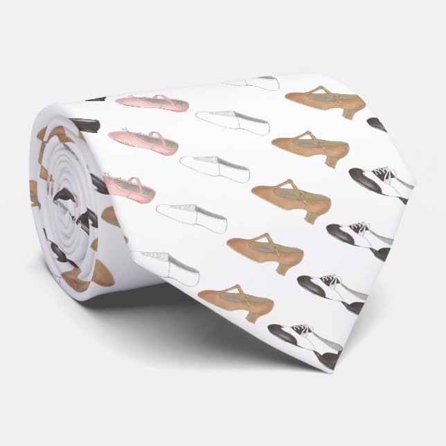 Corbata Maestra de Danza Ballet Tap Jazz Lyrical Shoe Tie (Enrollado)