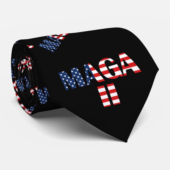 Corbata MAGA 2, Bandera Americana (Enrollado)
