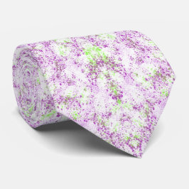 Corbata Magenta And Pistachio Green Splatter Abstract Art