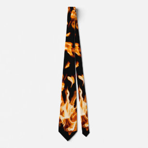 Corbata Magic of fire neck tie