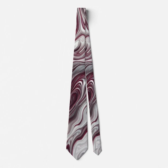 Corbata Mahogany Swirl Tie (Anverso)