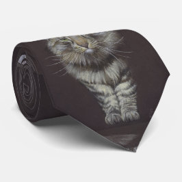 Corbata Maine Coon Cat Neck Tie