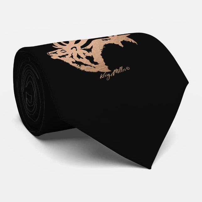 Corbata Majestic Bull Elk (Enrollado)