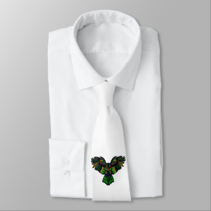 Corbata Majestic Emerald Owl