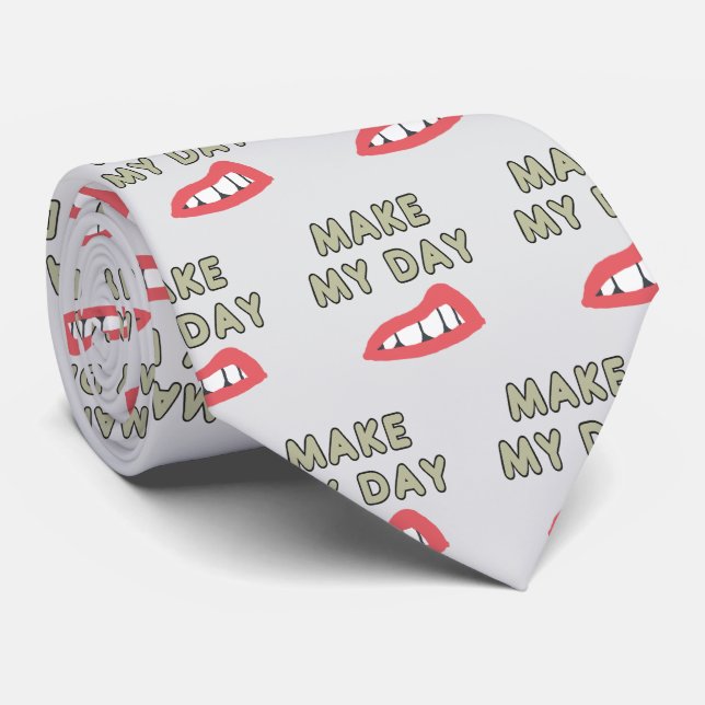 Corbata Make My Day (Enrollado)