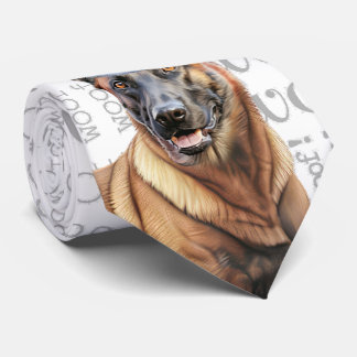 Corbata Malinois belga Curioso Navidades Perro Lover