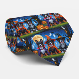 Corbata Malinois belga Topkin Halloween Funny