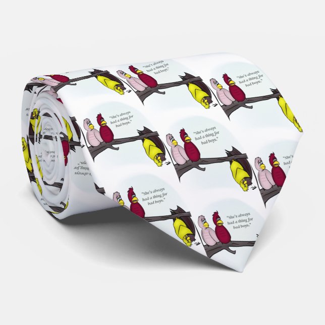 Corbata Malos Tiempos de cuello para niños (Enrollado)