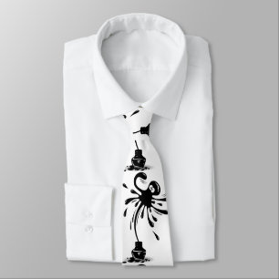 Corbata mancha del pulpo