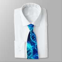 Manchas azules de ADN en azul