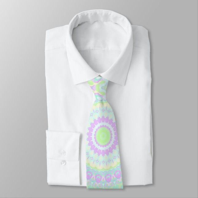 Corbata Mandalá Hippie   (Atado)
