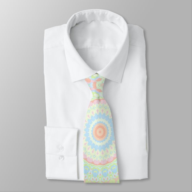 Corbata Mandalá Hippie   (Atado)