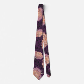 Corbata Manta Floral Elegante – Manta Botánica Acogedora