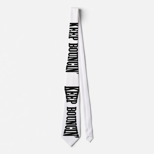 Corbata Mantener Bouncin' (Anverso)
