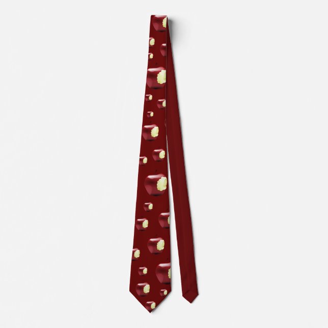 Corbata Manzana mordida (Anverso)