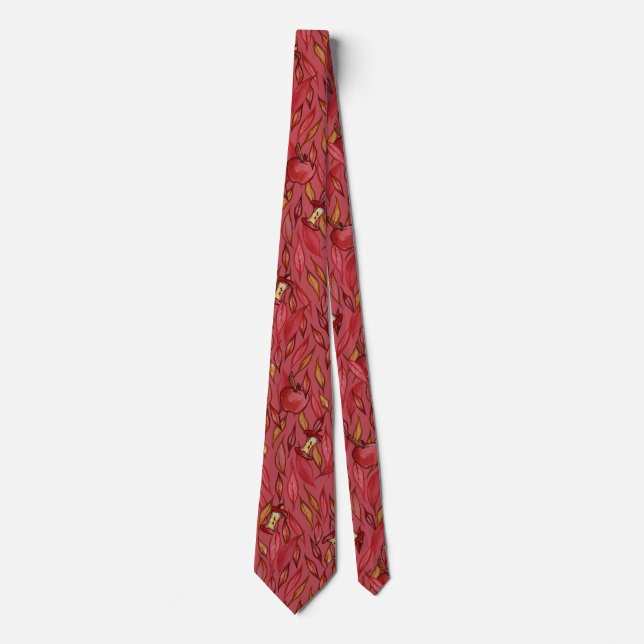 Corbata Manzanas de Otoño (Anverso)