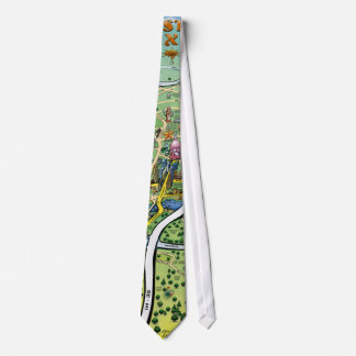 Corbata Mapa de Personalizados de Austin Texas