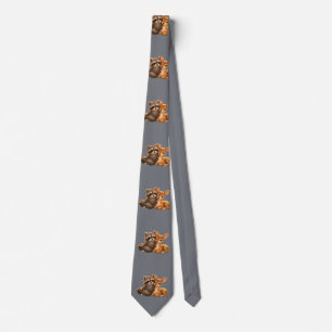 Corbata Mapache y el cervatillo