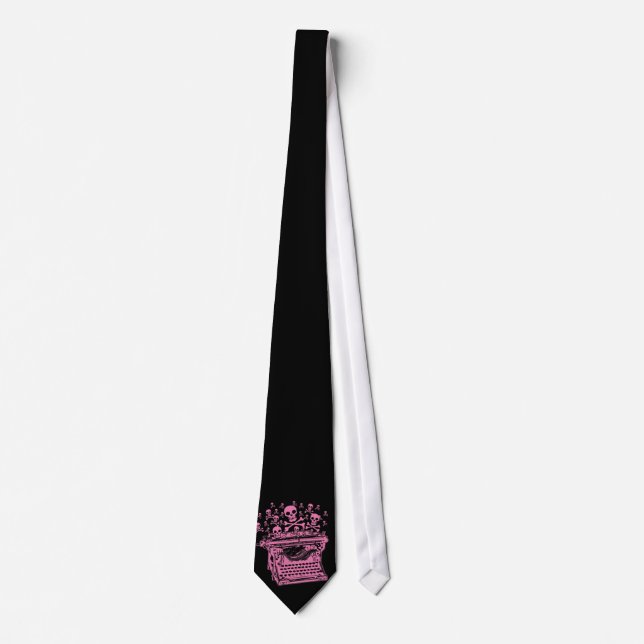 Corbata Máquina de escribir mal (Anverso)