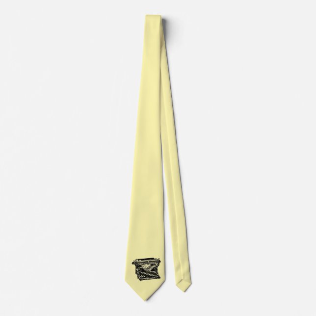 Corbata Máquina de escribir Underwood Escritor (Anverso)