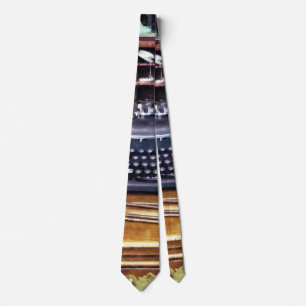 Corbata Máquinas de escribir y vinilos