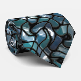 Corbata Mar Mosaico