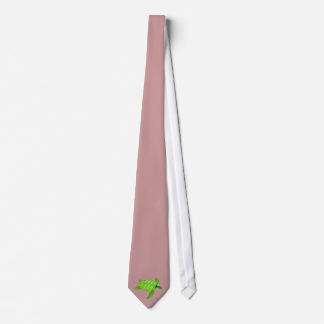 Corbata Mar verde turtle-2 (Anverso)