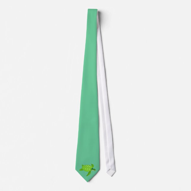 Corbata Mar verde turtle-7 (Anverso)