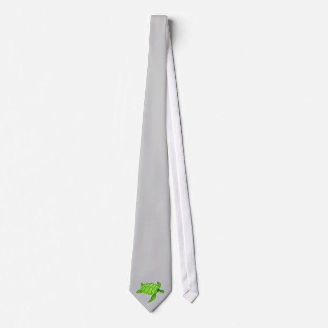 Corbata Mar verde turtle-83 (Anverso)