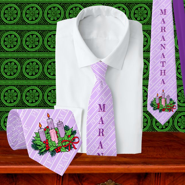 Corbata Maranatha #2 de 4 para Adviento (2ª Semana (Subido por el creador)