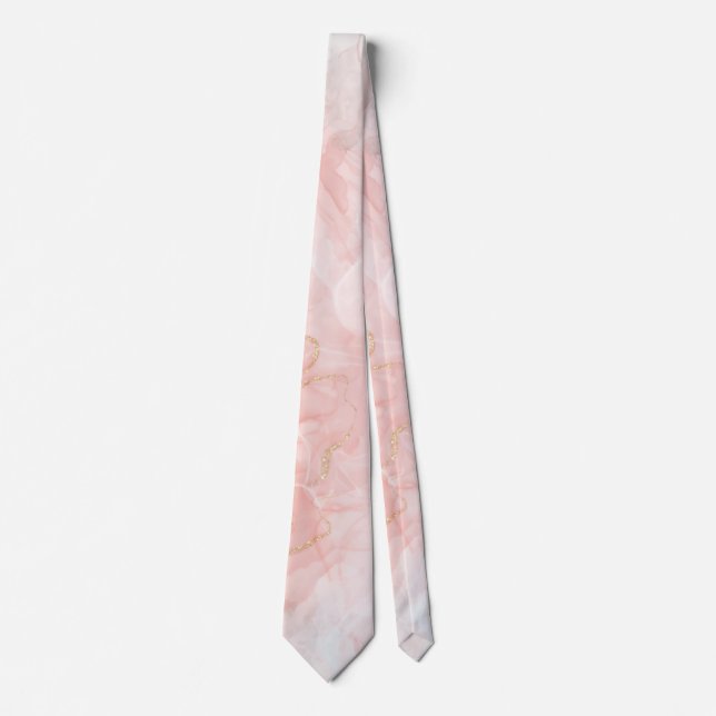 Corbata marbla rosa (Anverso)