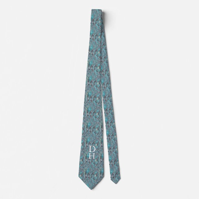 Corbata Marble Waves Necs Tie (Anverso)