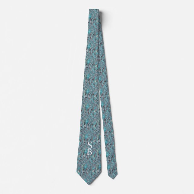 Corbata Marble Waves Necs Tie (Anverso)