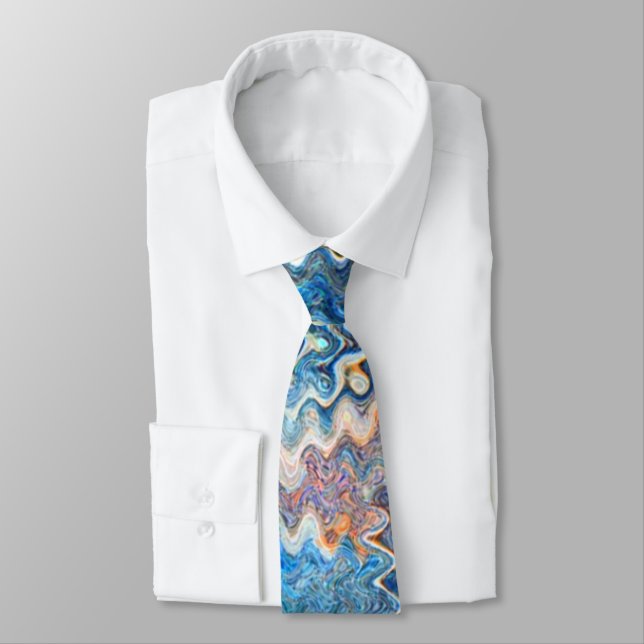 Corbata MARCA ZANY - Tie-Dye (Atado)