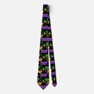 Corbata Mardi Gras Patterned