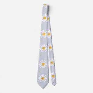 Corbata Margarita Gris Suave