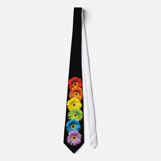 Corbata Margaritas del arco iris (Anverso)