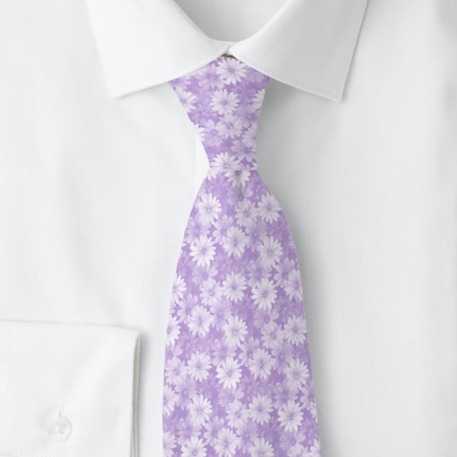 Corbata Margaritas Lavanda (Subido por el creador)