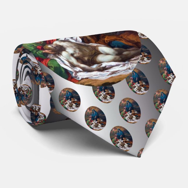 Corbata María Magdalena y Jesús (Enrollado)