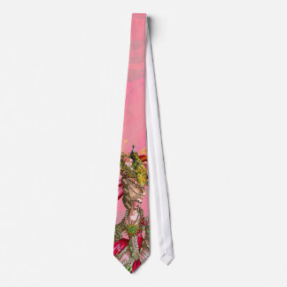 Corbata Marie Antoinette Peacocks y pasteles