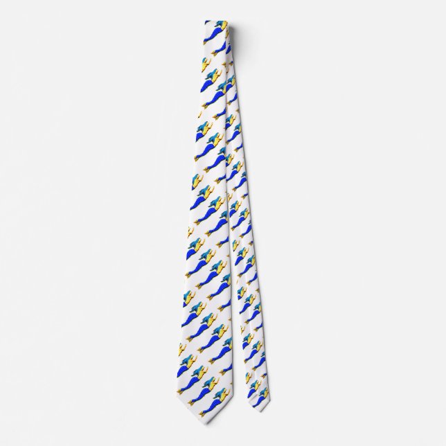 Corbata marimacho de cola azul (Anverso)