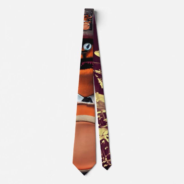 Corbata Marioneta "Tambor superior" (Anverso)